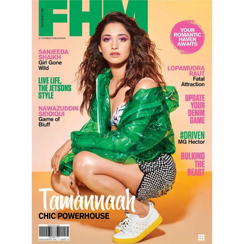 Tamannaah Bhatia In Magazine Cover
