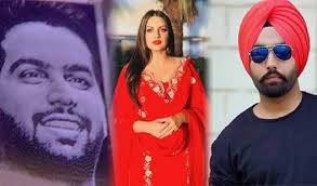 Himanshi Khurana with Ammy Virk and Chow