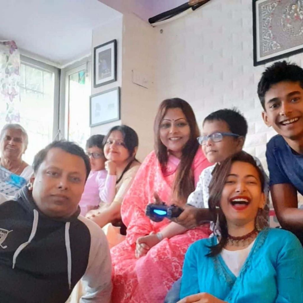 Shweta Basu Prasad Family