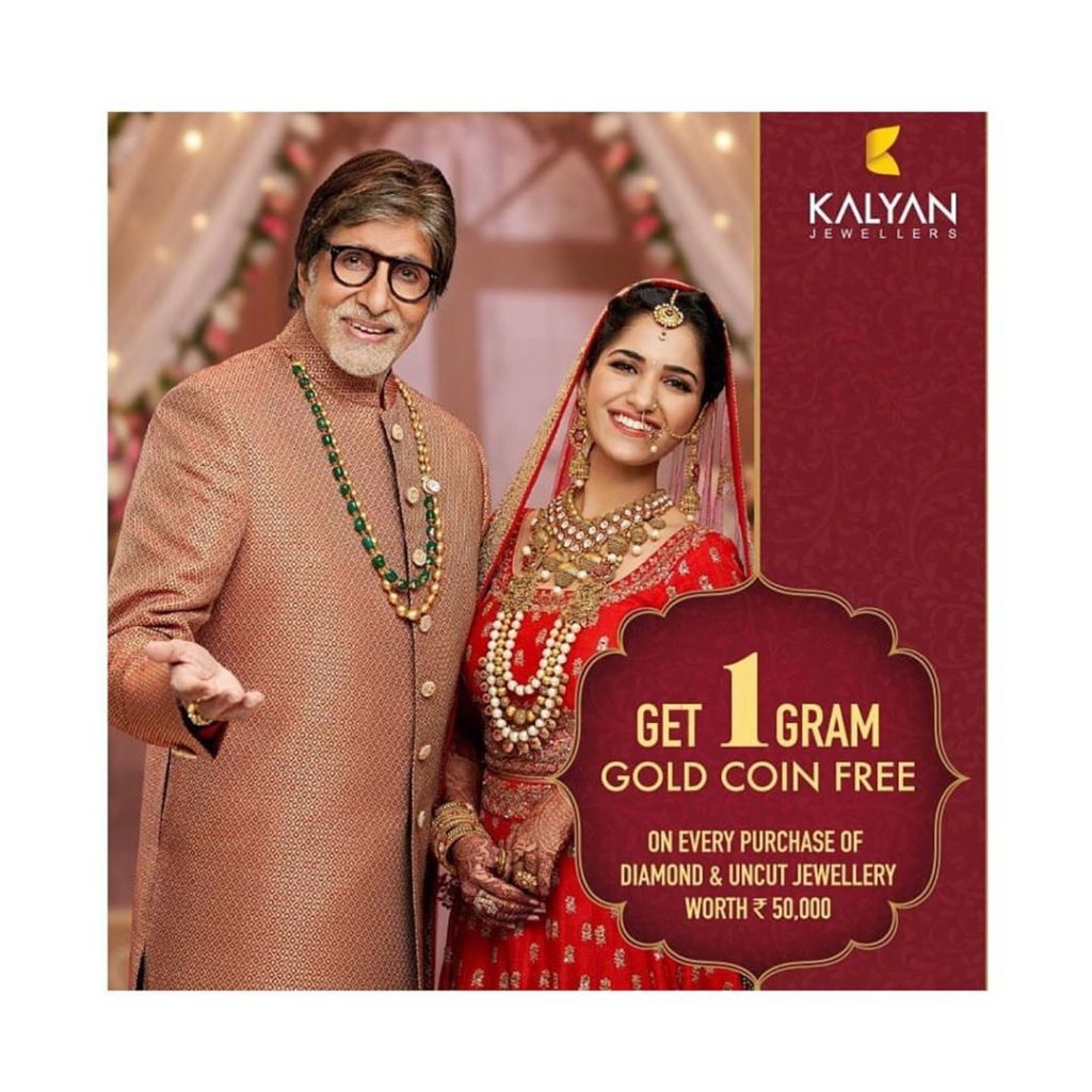 Ruhani sharma Kalyan Jewellers Ads