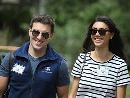 Elissa Patel with Brian Chesky